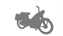 Charger l'image dans la galerie, Décoration murale : Silhouette de Mobylette