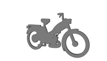 Charger l'image dans la galerie, Décoration murale : Silhouette de Mobylette