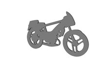 Charger l'image dans la galerie, Décoration murale : Silhouette de Mobylette