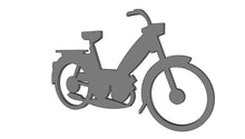 Charger l'image dans la galerie, Décoration murale : Silhouette de Mobylette