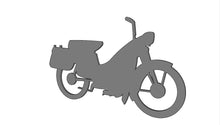 Charger l'image dans la galerie, Décoration murale : Silhouette de Mobylette
